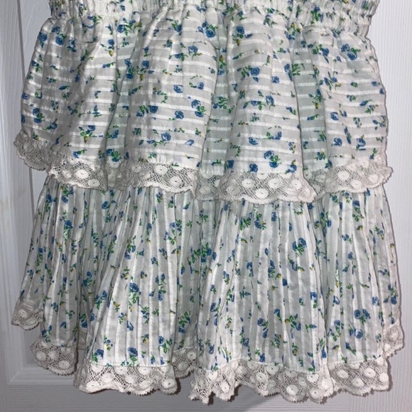 SOLD🚫LoveShackFancy “Carlo” Dress in Bonnet Blue - Picture 12 of 14